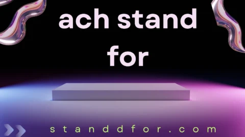 ach stand for
