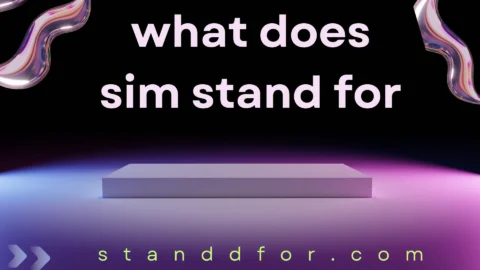 what does sim stand for