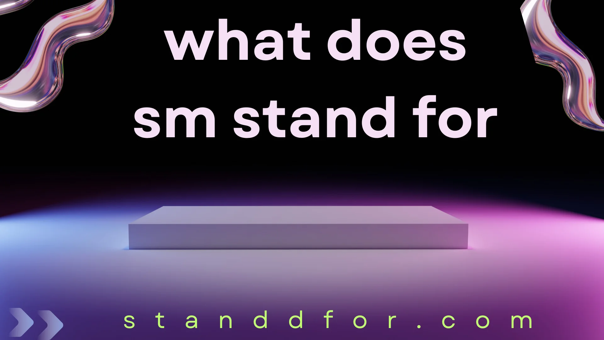 What Does SM Stand For? The Full Beginner’s Guide