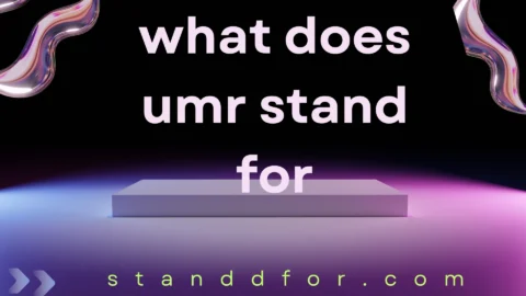 what does umr stand for