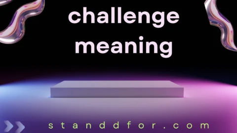 challenge meaning