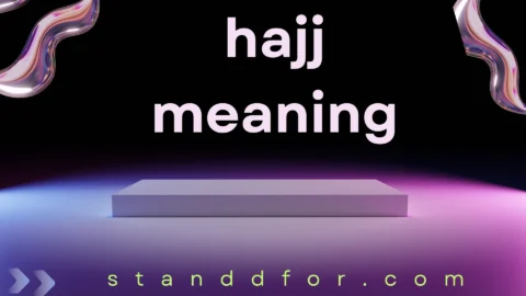 hajj meaning