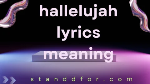 hallelujah lyrics meaning