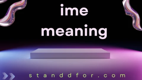 ime meaning
