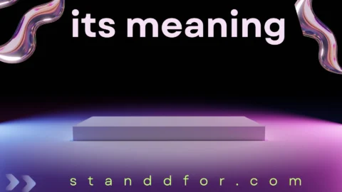 its meaning