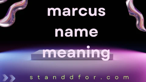 marcus name meaning