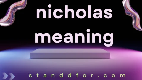 nicholas meaning