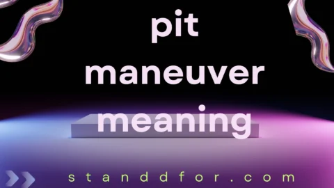 pit maneuver meaning