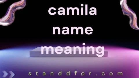 camila name meaning