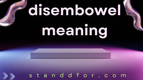 disembowel meaning