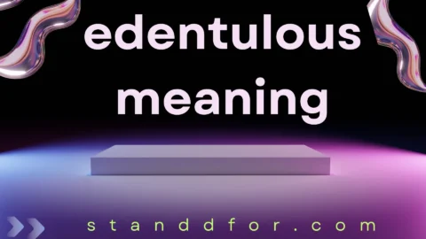 edentulous meaning