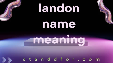 landon name meaning