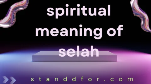 spiritual meaning of selah