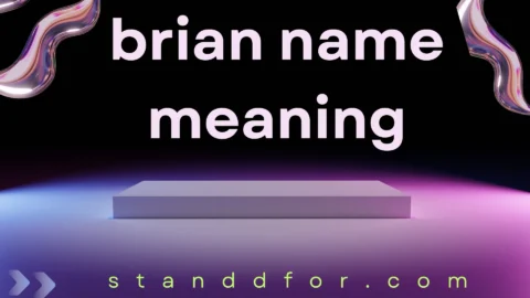 brian name meaning