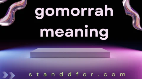 gomorrah meaning