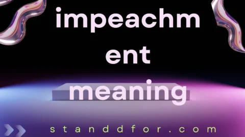 impeachment meaning