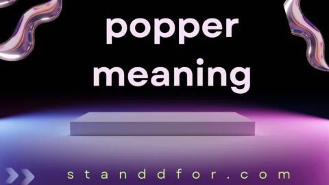 popper meaning