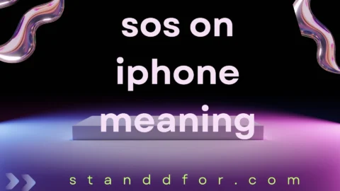 sos on iphone meaning