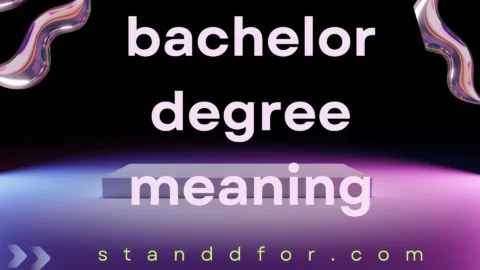 bachelor degree meaning