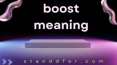 boost meaning