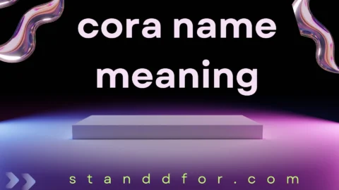cora name meaning