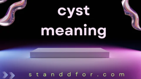 cyst meaning