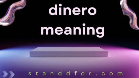 dinero meaning