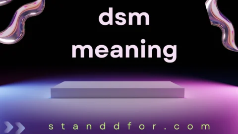 dsm meaning