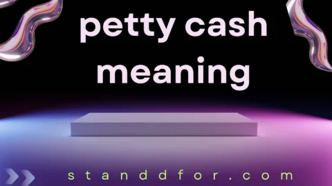 petty cash meaning