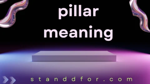 pillar meaning