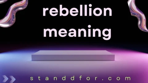 rebellion meaning