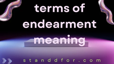 terms of endearment meaning