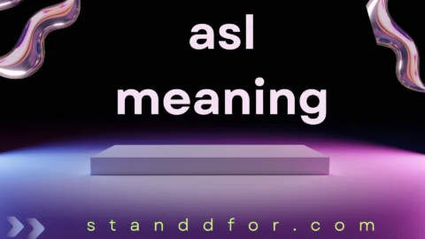 asl meaning