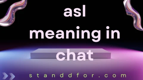 asl meaning in chat