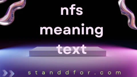 nfs meaning text