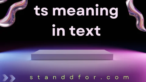 ts meaning in text