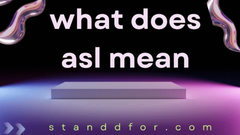 what does asl mean