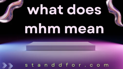 what does mhm mean