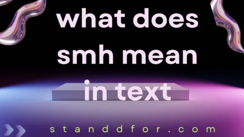 what does smh mean in text
