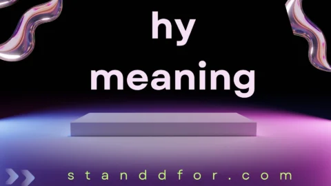 hy meaning