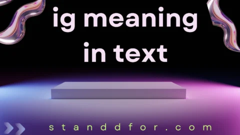 ig meaning in text