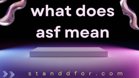 what does asf mean