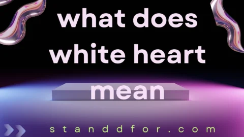 what does white heart mean