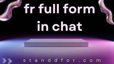 fr full form in chat
