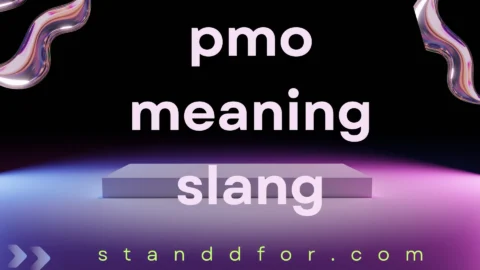pmo meaning slang