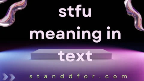 stfu meaning in text