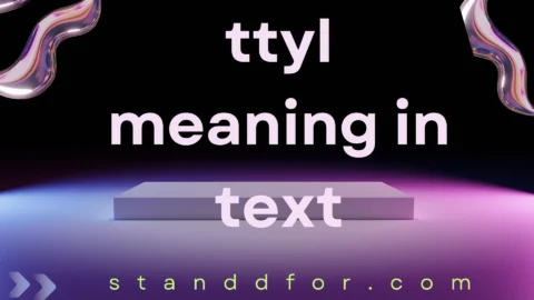 ttyl meaning in text