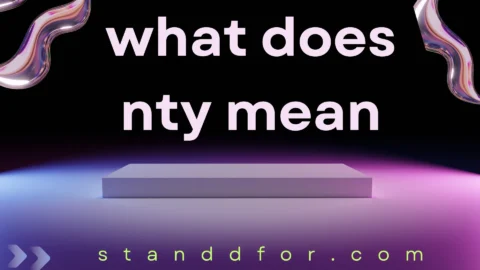 what does nty mean