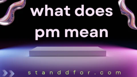 what does pm mean