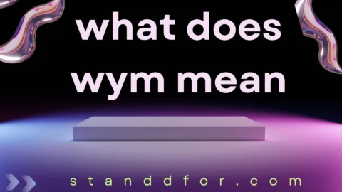 what does wym mean